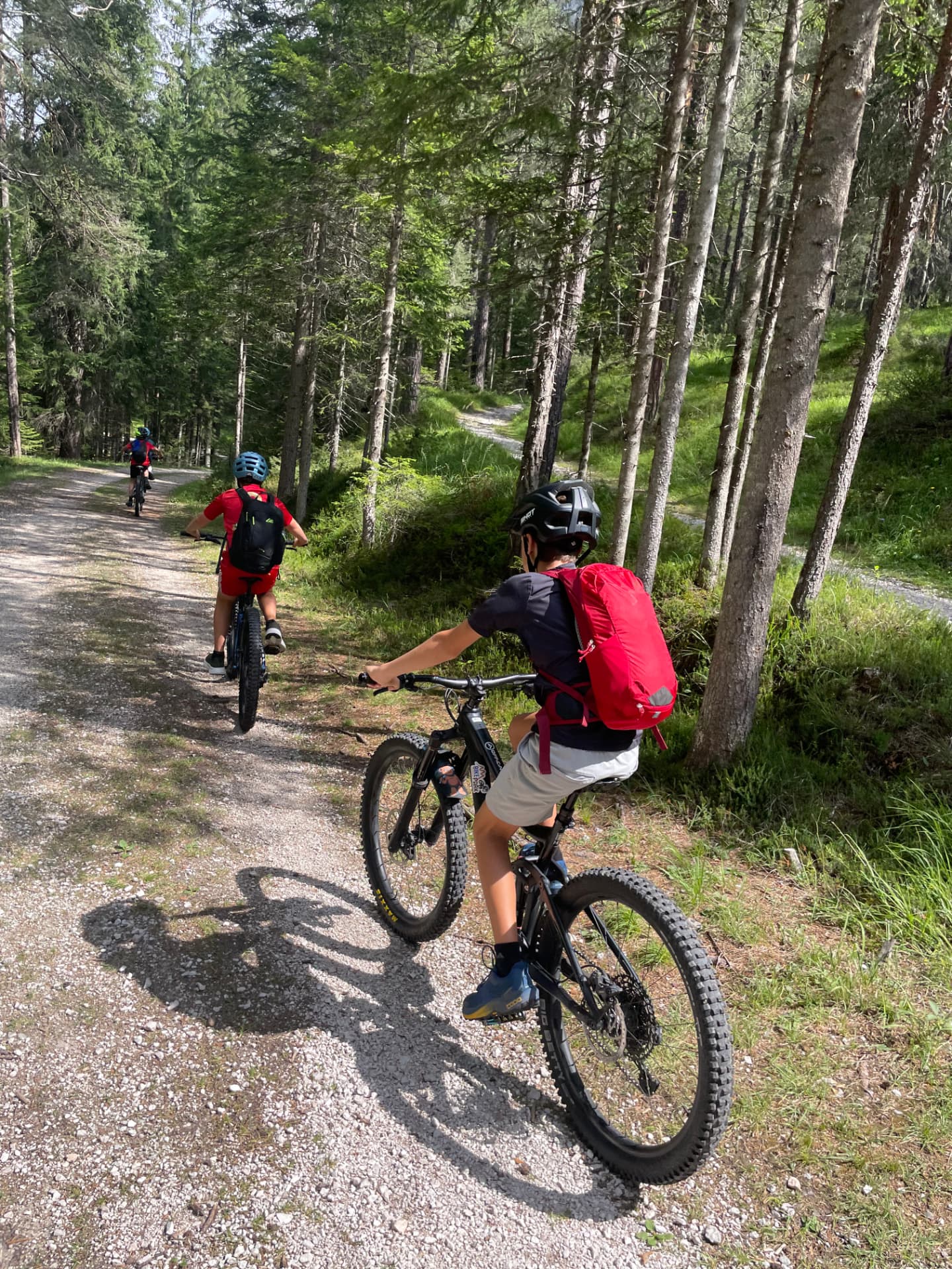 kids mountain bike Cortina Dolomites
