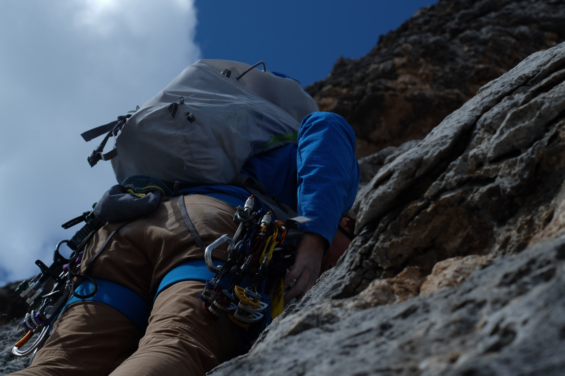 Rock climbing