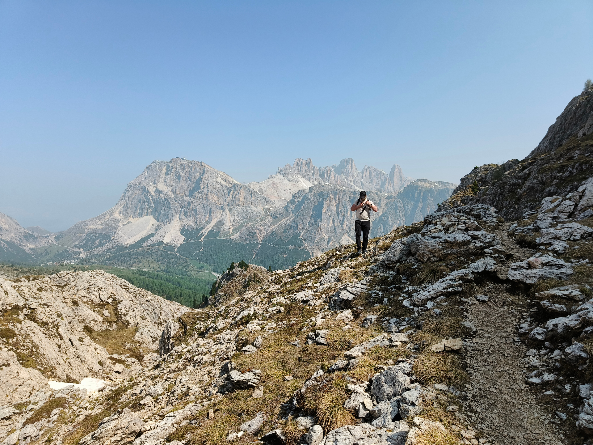 Trekking panorama Tofane e Croda da Lago Dolomiti